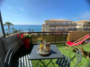 The view-Centre- Clim -Parking-vue mer-plage
